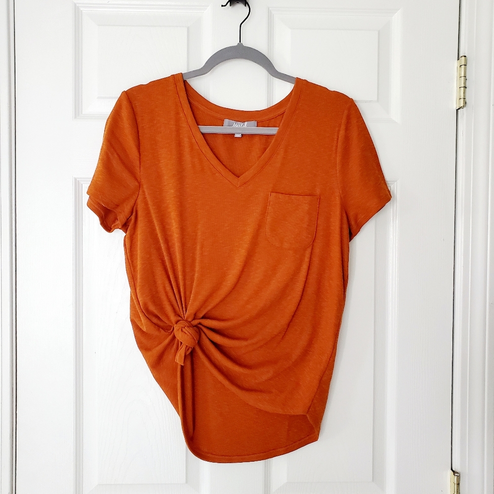 Marled - V Neck Tee